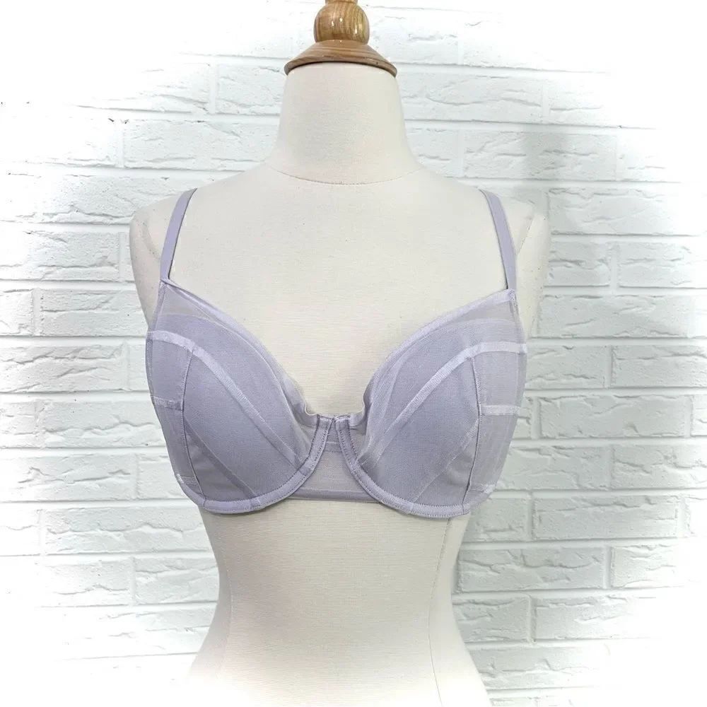 Soma Periwinkle Mesh Bra Size 34DD